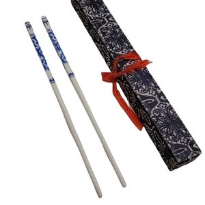 Vintage porcelain chopsticks